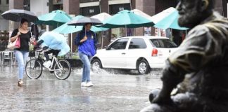 #Atencion Alerta Meteorológico para el centro y este de Salta
