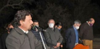 El gobernador Sáenz inauguró la nueva iluminación entre Moldes y El Carril sobre RN 68