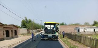 El consorcio de pavimentación del norte finalizó una obra en Urundel y se traslada a Orán
