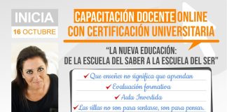 Se viene “La nueva educación: De la escuela del saber a la escuela del ser”