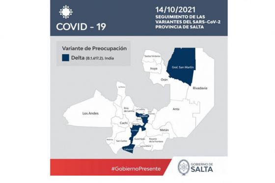En la provincia se confirmaron 4 nuevos casos de la variante Delta ...