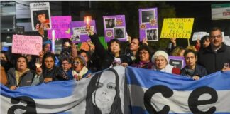 La mamá de Cecilia Strzyzowski encabezó una marcha en CABA para pedir justicia