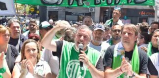 ATE moviliza contra despidos y por una urgente recomposición salarial