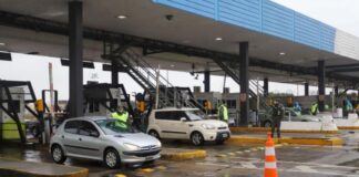 El gobierno nacional autorizó 200% de aumento de peajes de rutas nacionales y Autopista Ricchieri