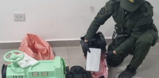 Aguas Blancas. Ingresaban juguetes con cocaína