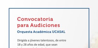 Convocatoria para Audiciones de la Orquesta Académica UCASAL