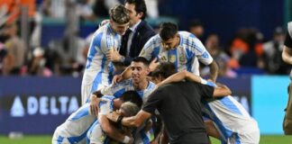 La Selección Argentina es bicampeona de América: venció a Colombia en el alargue