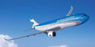 Promoción de Aerolíneas Argentinas para turistas