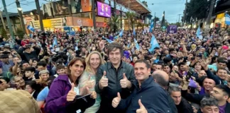 Milei lideró una caravana en Córdoba y pidió no ir hacia «la esclavitud populista del kirchnerismo»