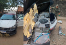 Condenaron a un policía salteño y a su hijo por transportar 12 kilos de cocaína desde Aguas Blancas