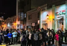 Estudiantes del Instituto Ramón Carrillo protestaron por falta de infraestructura e insumos