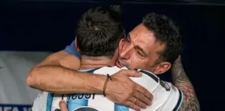 La charla entre Scaloni y Messi que se robó las miradas tras el debut