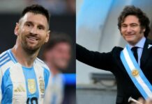 Javier Milei se sumó a la euforia por la clasificación de la Selección