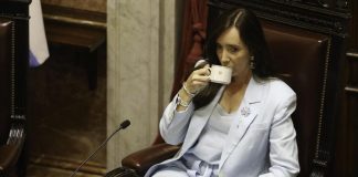 “Jugamos contra los piratas usurpadores”: el mensaje de Villarruel antes de la semifinal