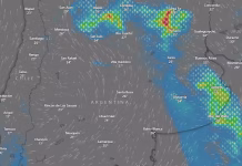 El SMN emitió alertas por fuertes nevadas, tormentas y vientos en nueve provincias