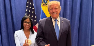 Donald Trump recibió a Delcy Rodríguez en Nueva York durante la Asamblea de la ONU