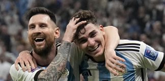 Julián Álvarez recordó a Messi y habló de su despedida de la Selección: “Fue mágico”