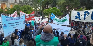 La quinta Marcha Federal Universitaria reunió a estudiantes y otros sectores en Salta