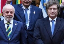 Milei es el único presidente sudamericano que no reconoció la reelección de Lula