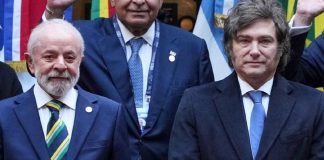 Milei es el único presidente sudamericano que no reconoció la reelección de Lula