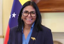 Delcy Rodríguez reclamó la restitución de las reservas de oro venezolanas en Londres